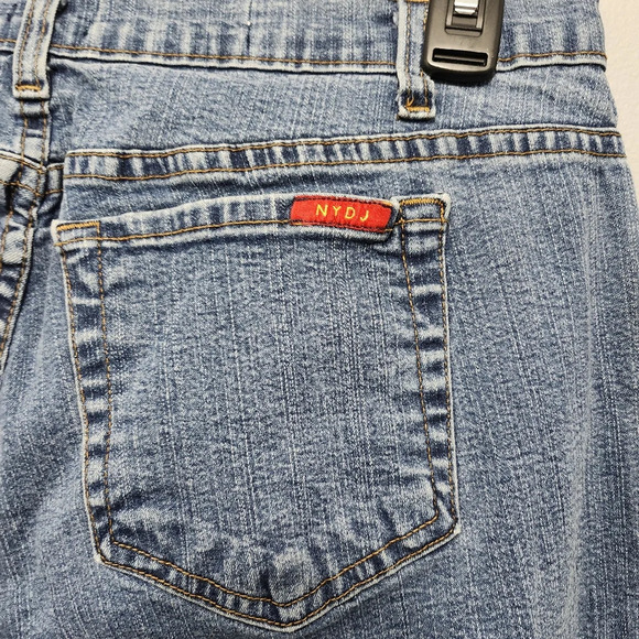 NYDJ women's tommy tuck jeans size 18W blue (FLAW) - Picture 9 of 11